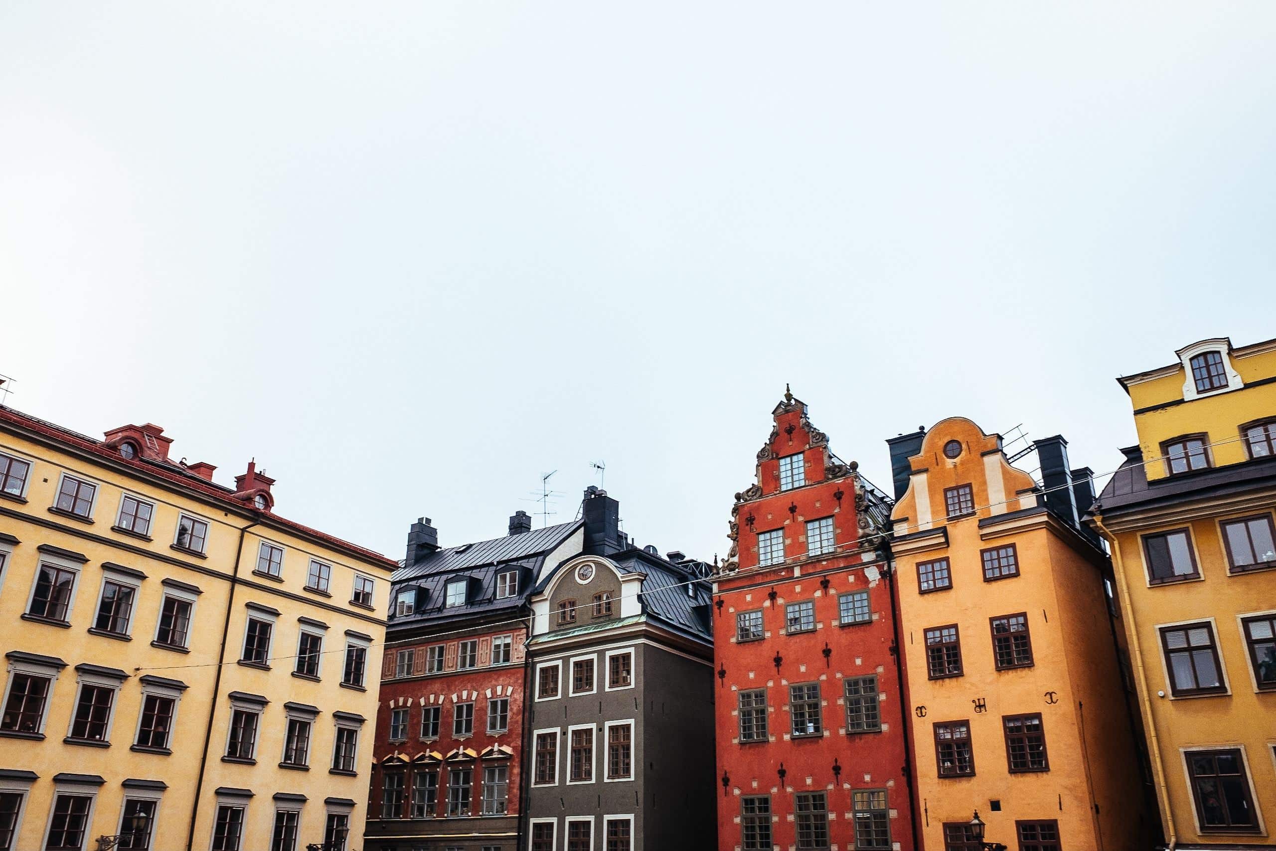 brown and black building under white sky