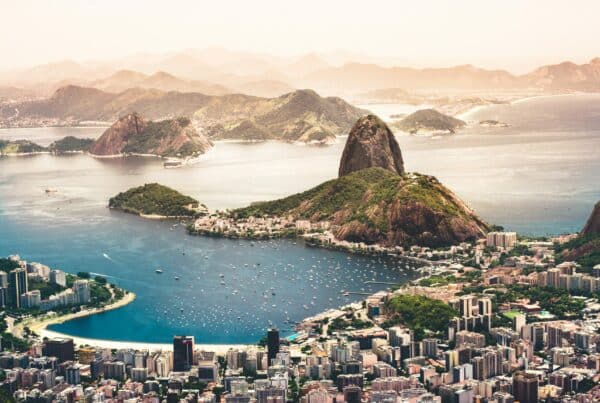 aerial photography of cityscape near sea